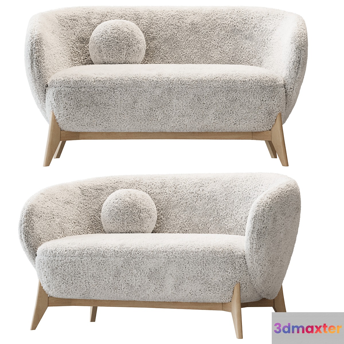 Sofa Tilar Cozy White - No.2 Sofa Tilar Cozy White - No.2