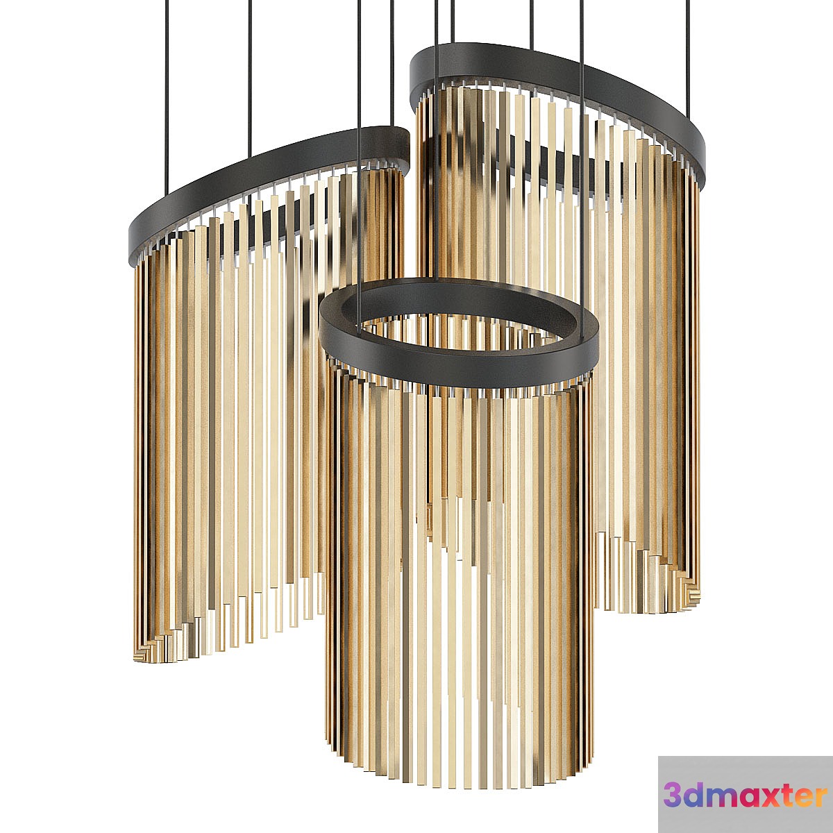 Multiple Chimes 3D Max