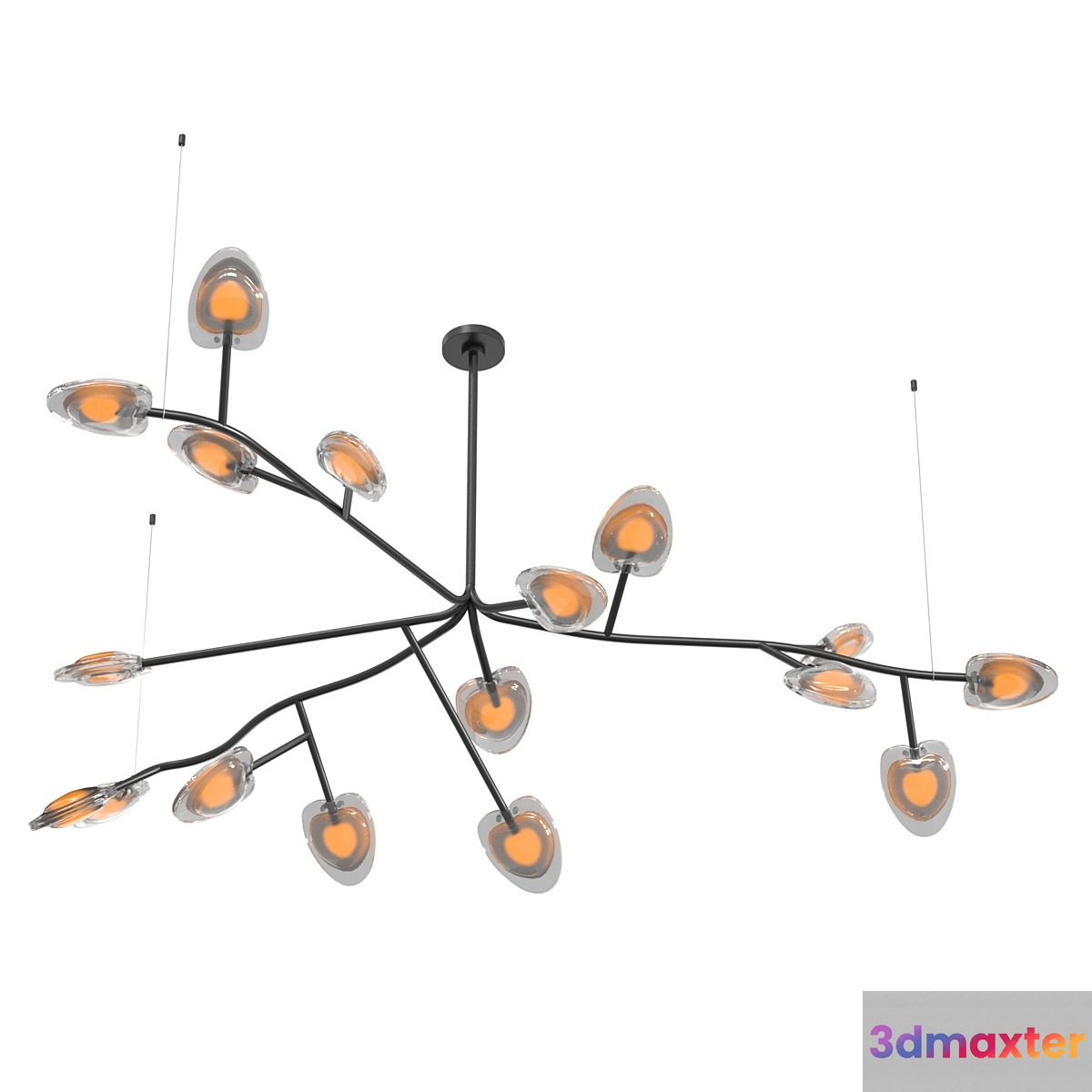 Monologue London Bocci Chandelier 3D Max