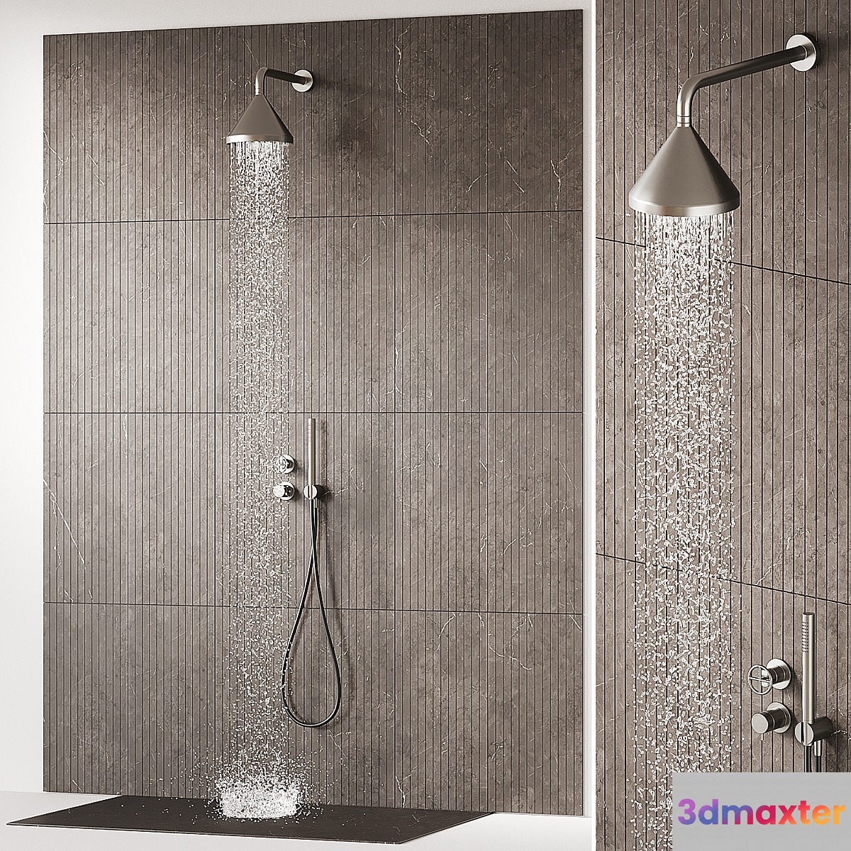 Salvatori shower 3D Max