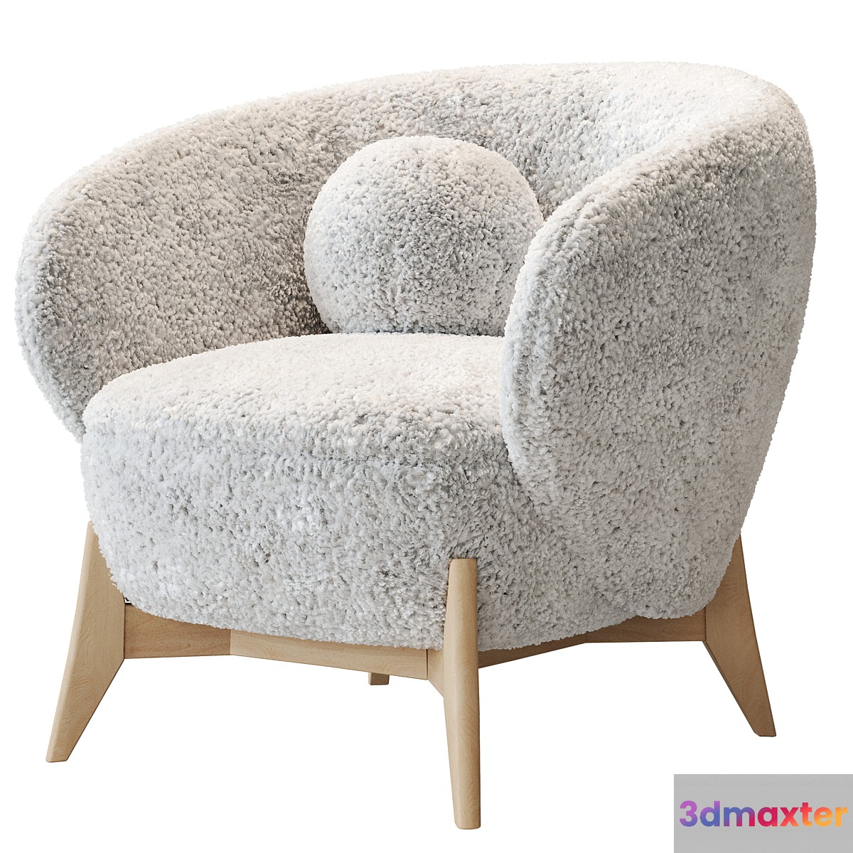 Armchair Tilar Cozy White