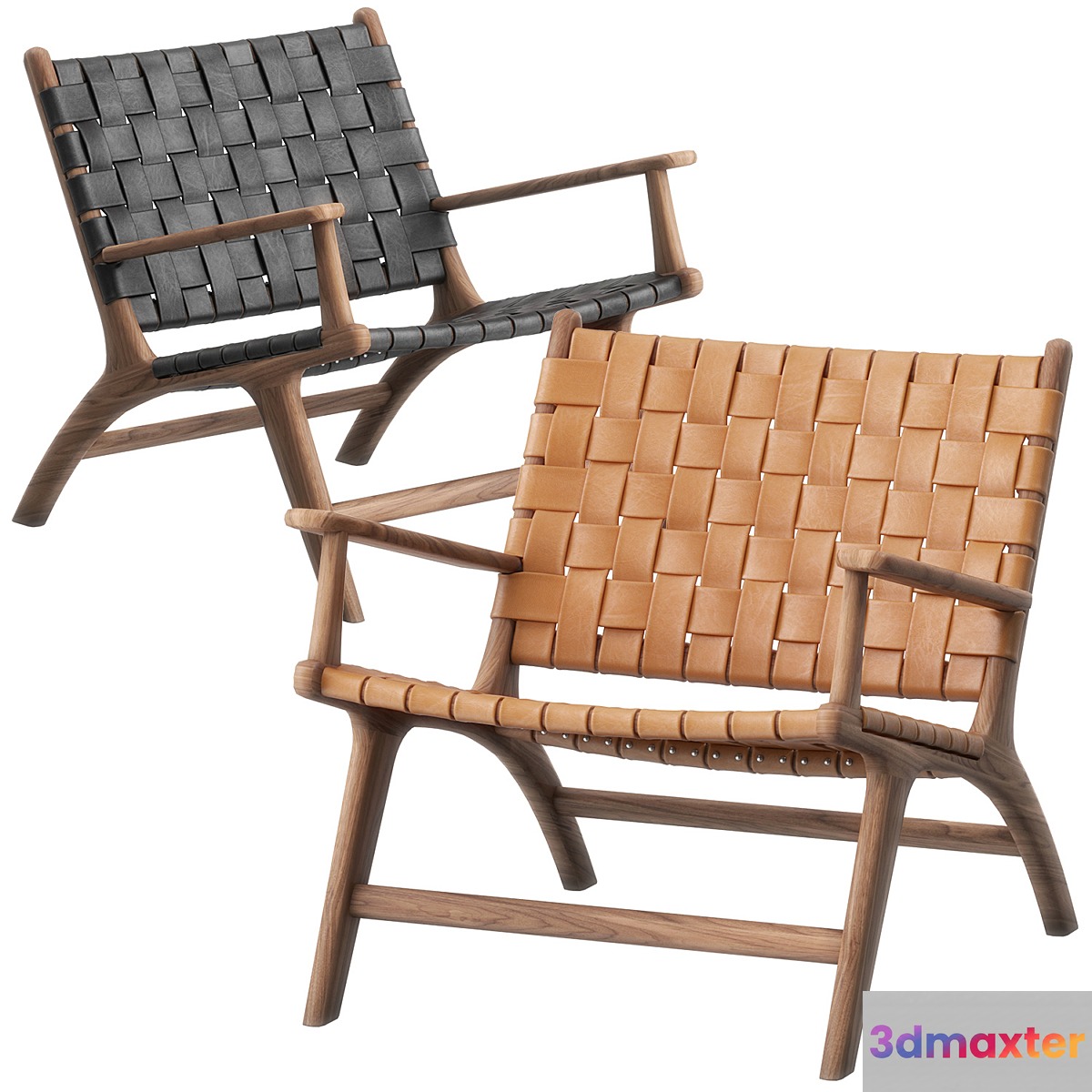MALAND LEATHER ARMCHAIR