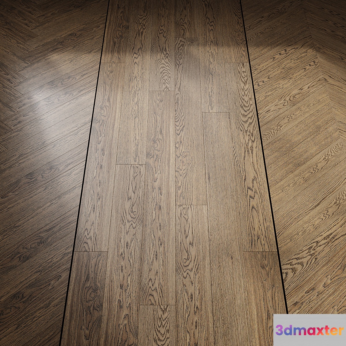 Cane oak parquet