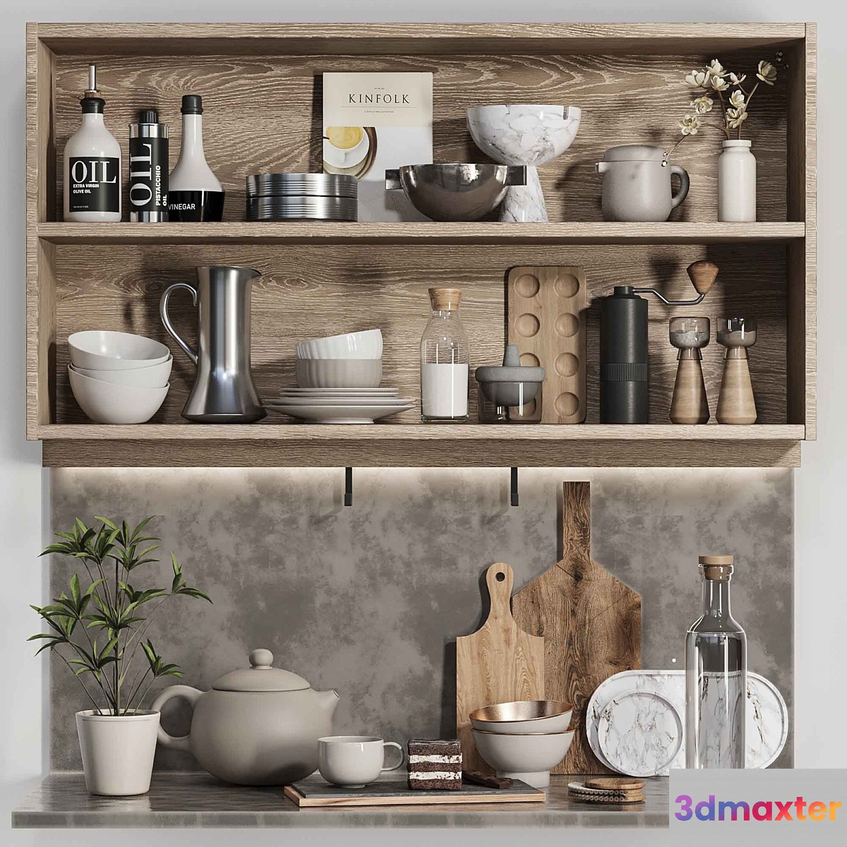 kitchen accessories045 3D Max