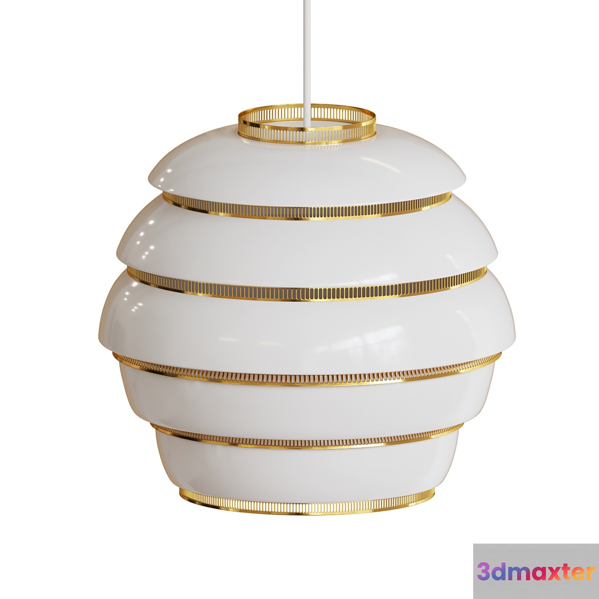 A331 Beehive Pendant Light 3D Max