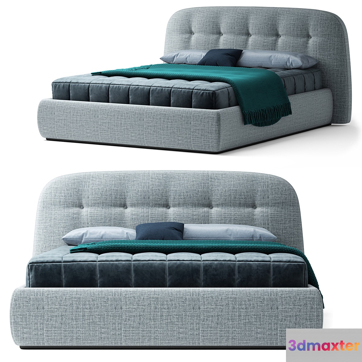 Bodema bed Sophie 3D Max