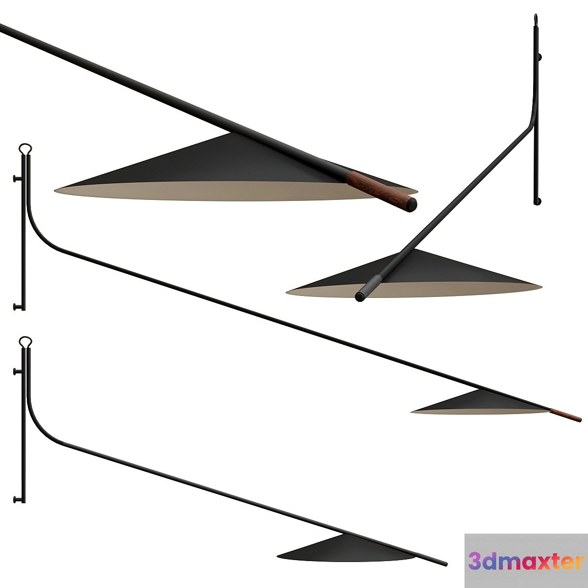 GLIFO Penta wall lamps