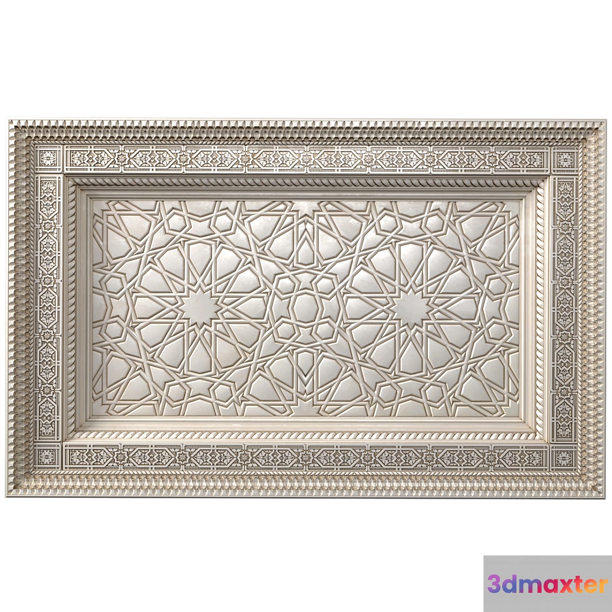 Ceiling in oriental style. Arabic classical ceiling. Arabic Classic Ceiling Set 3D Max