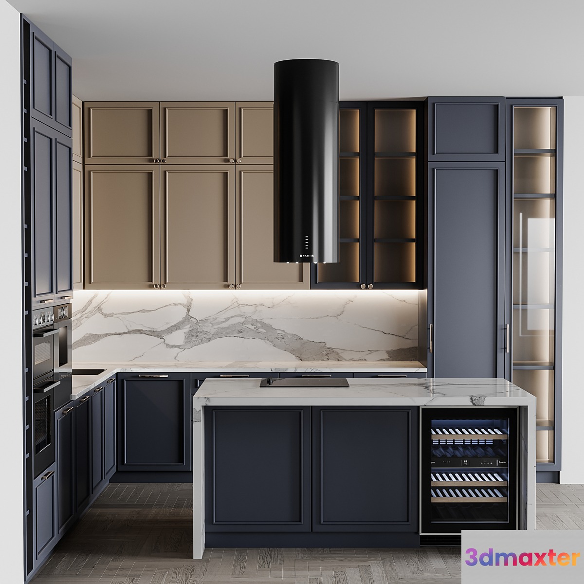kitchen Neoclassic205 3D Max