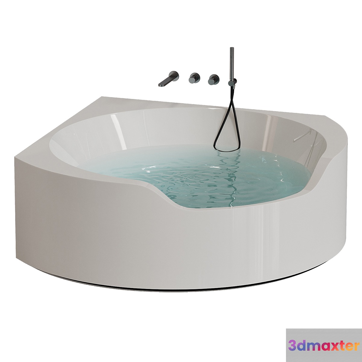 Antonio Lupi OFURO Illuminated bathtub 3D Max