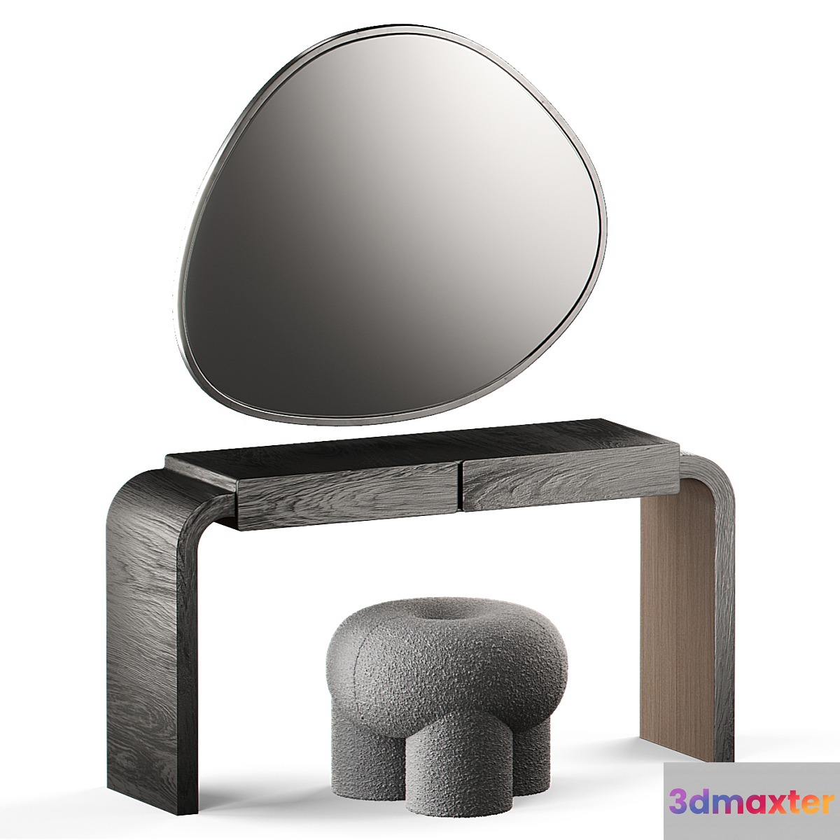 Table Nebo Pouf Ollie Mirror SPOT M 3D Max