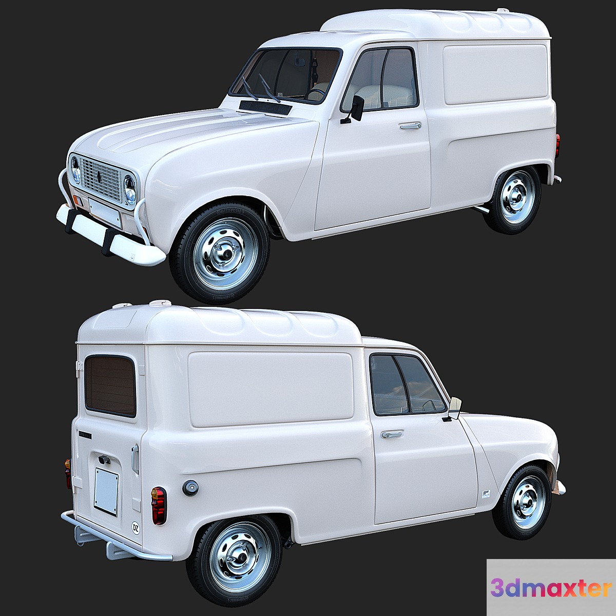 Renault R4 F4 3D Max