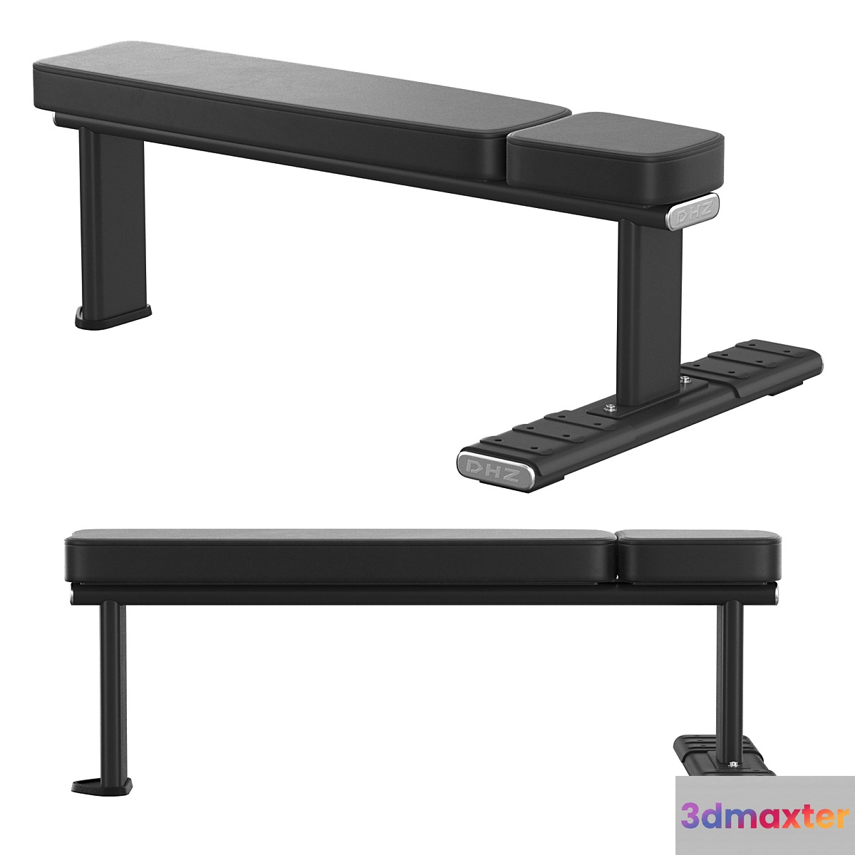 E-7036 Flat Bench 3D Max