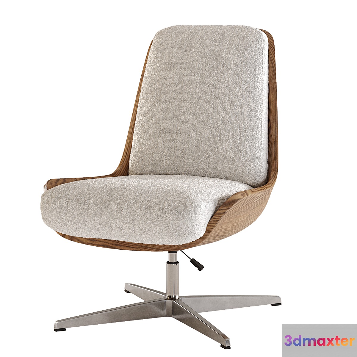 Burbank Desk Chair 3D Max