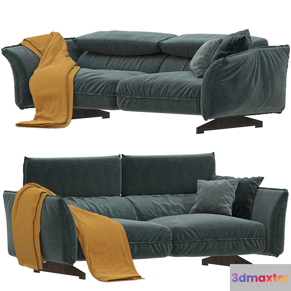Sofa Brighton from the factory Rosini 3D Max