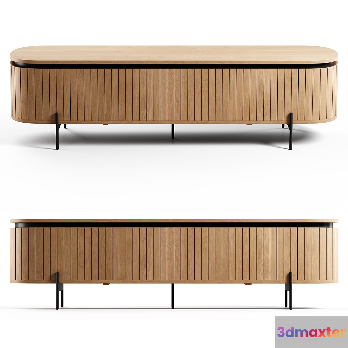 Kave Home - Licia TV stand 200x55 cm - No.2