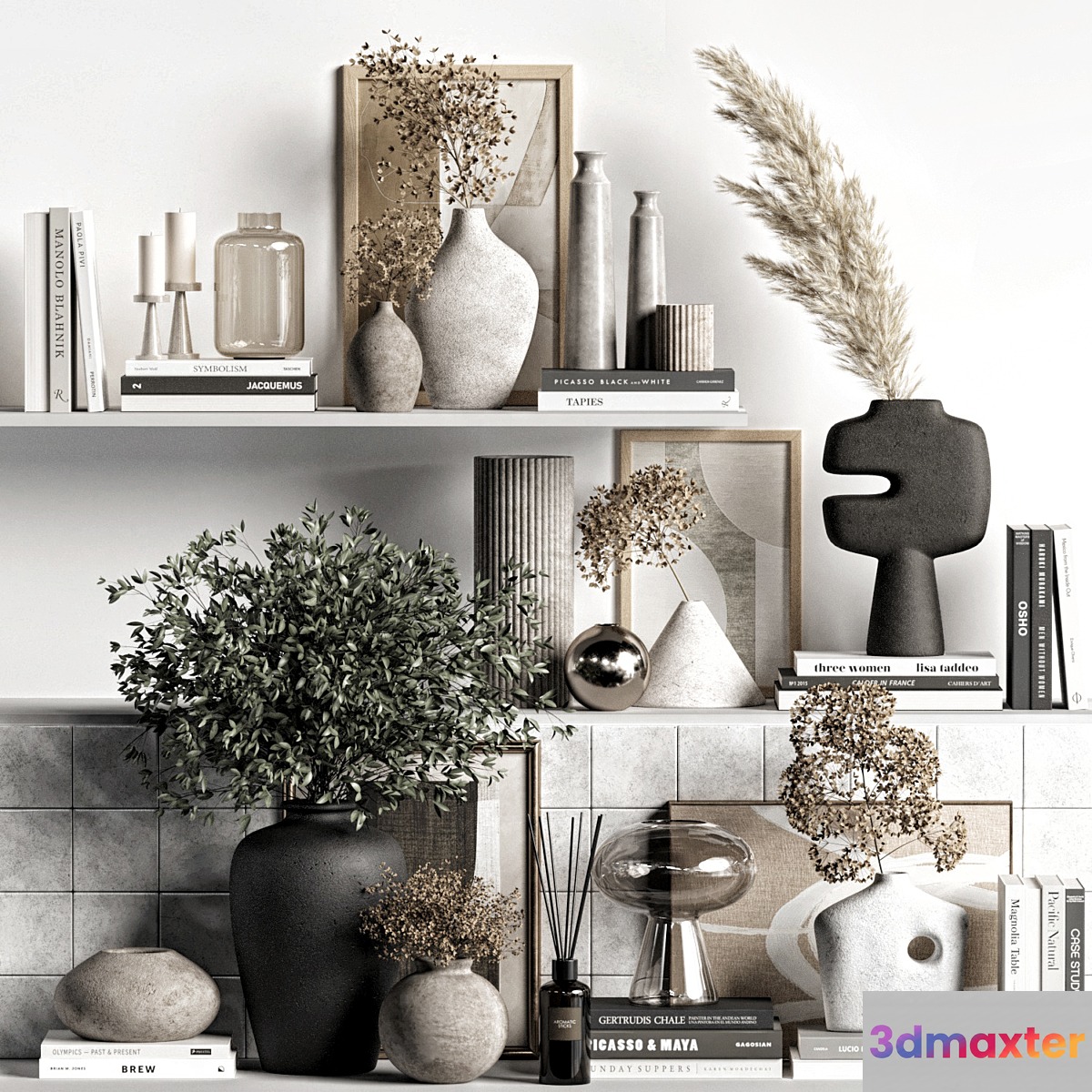 Decorative set 101 3D Max
