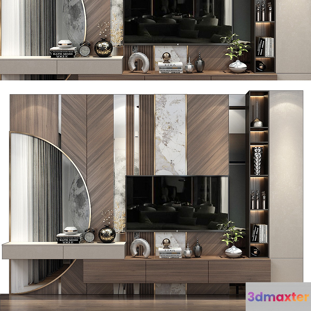 TV shelf 0567 3D Max