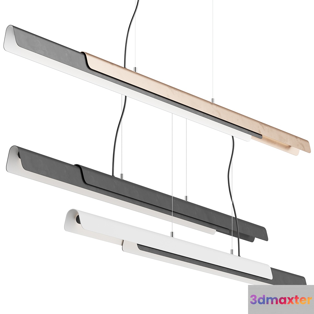 KDLN DALA LINEAR | Hanging lamp 3D Max