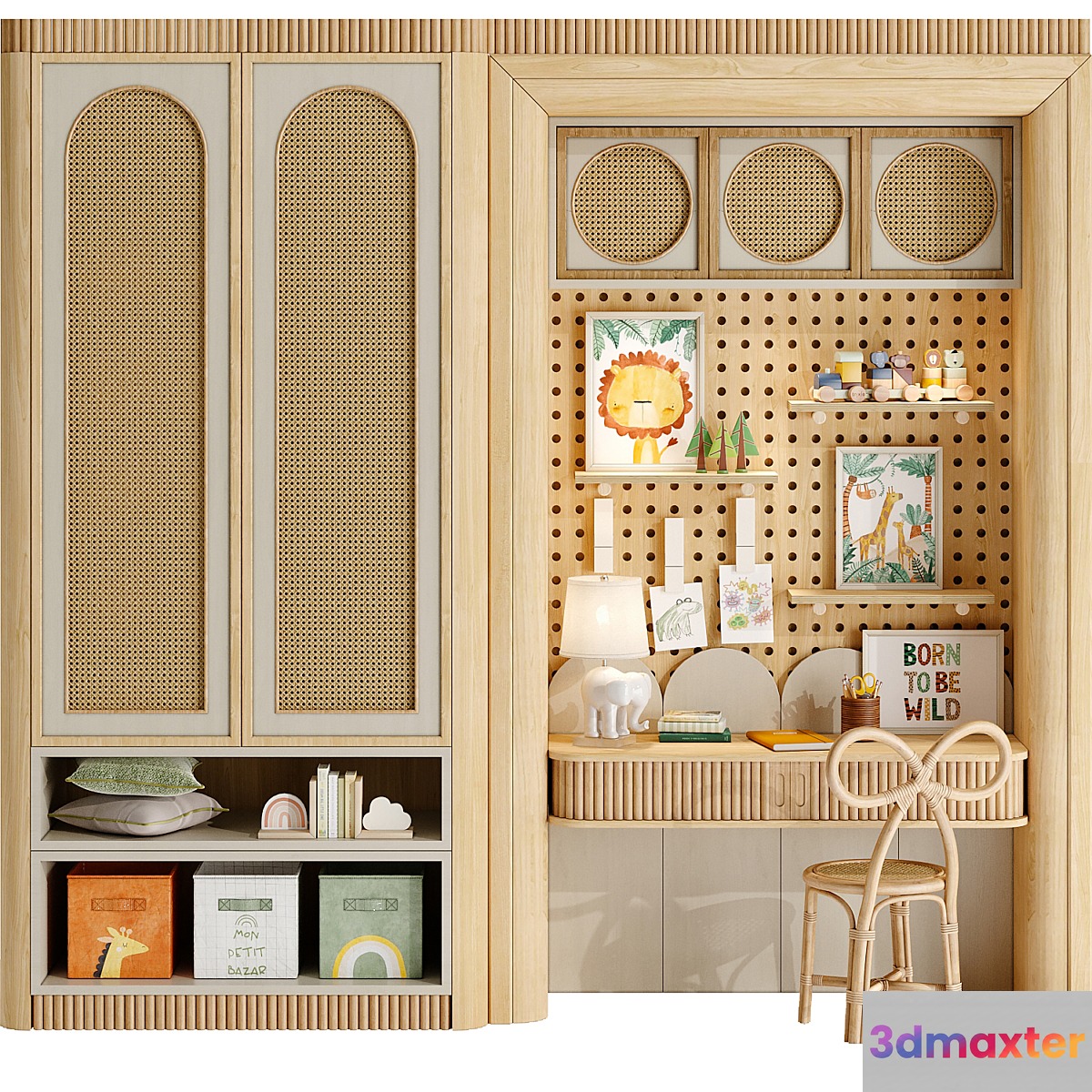 Wardrobe for Children and Teenager 02
