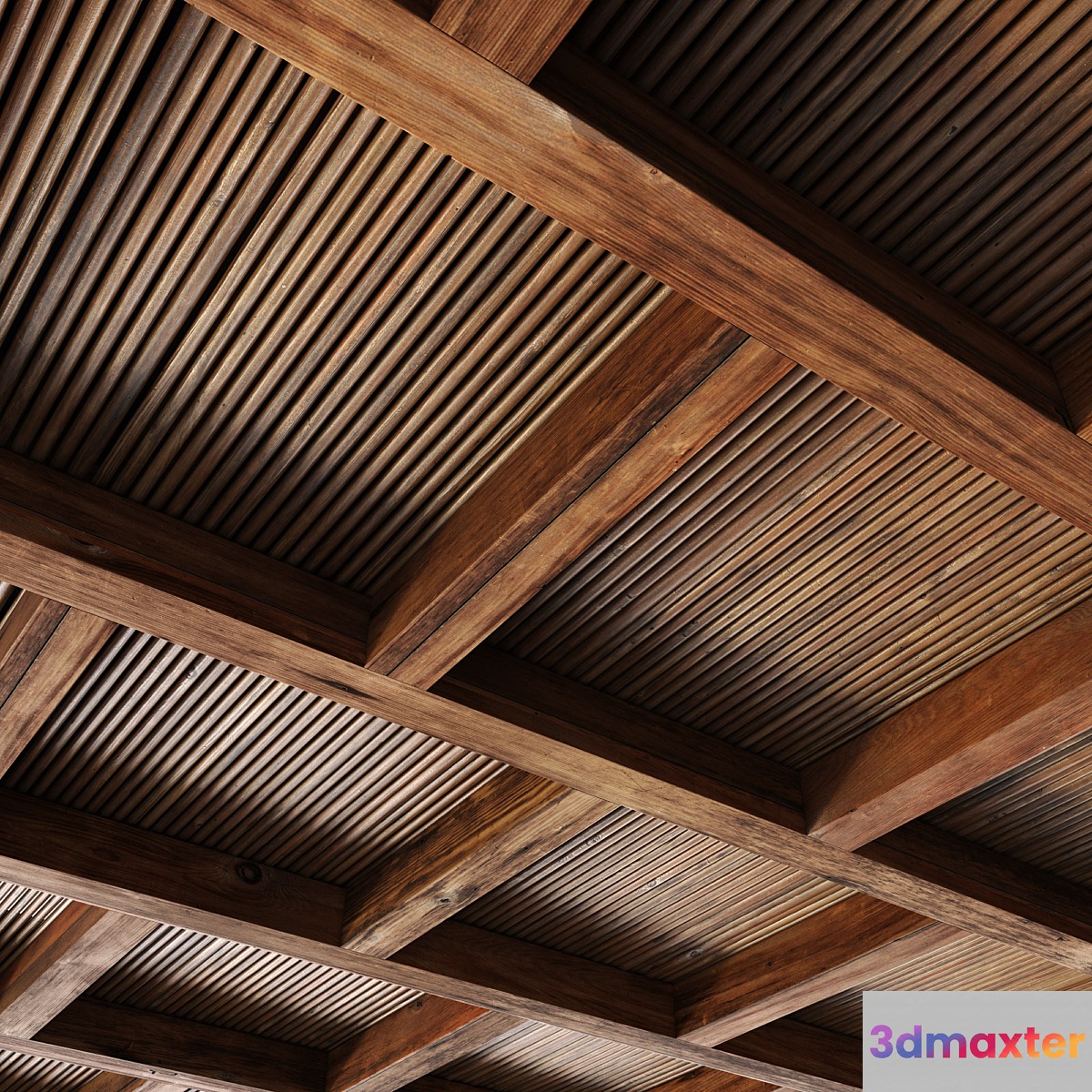 Ceiling on beams No. 8 - No.2