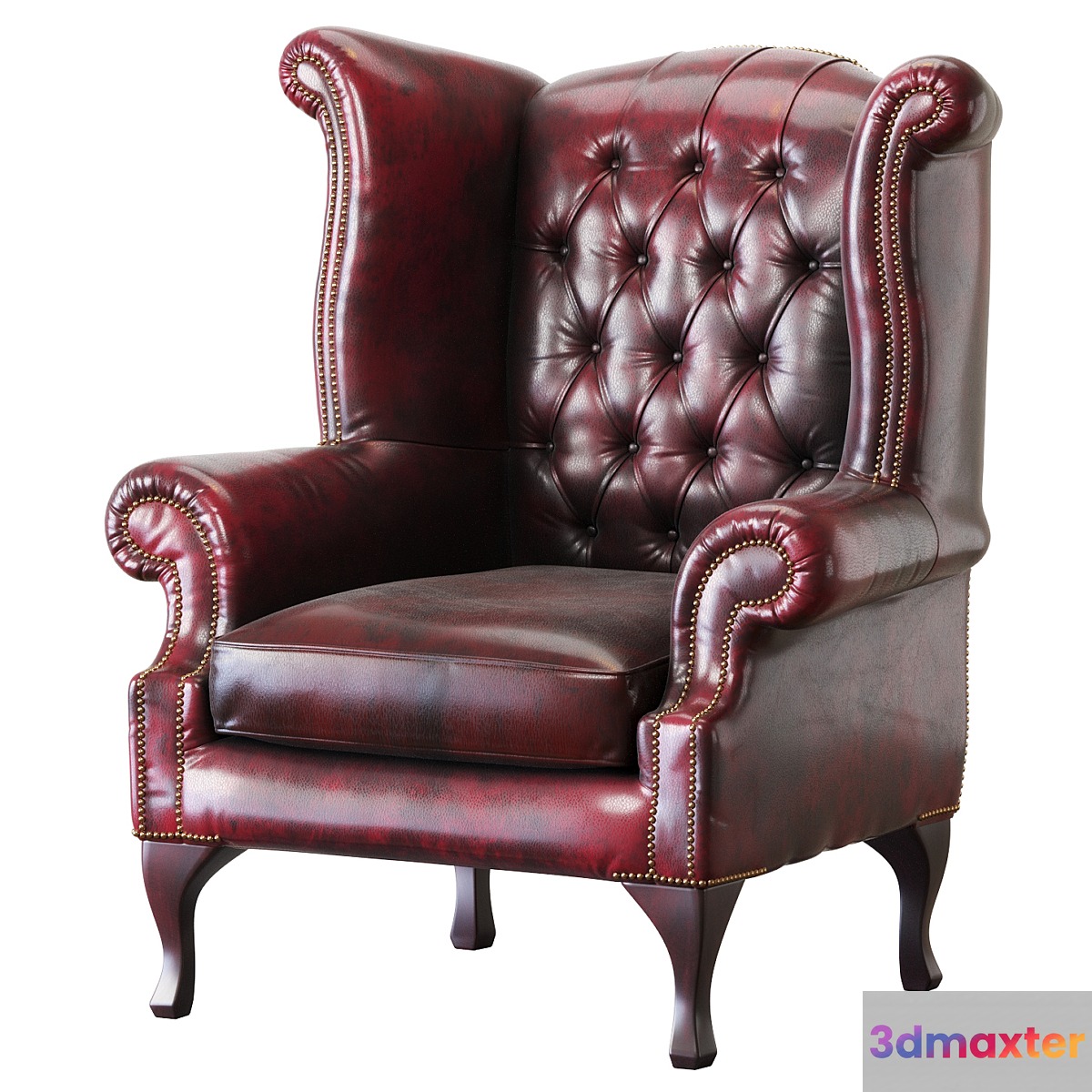 Armchair Chesterfield Queen - No.2 3D Max