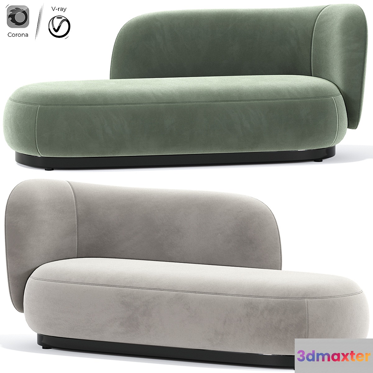 Ferm Living Rico Divan Chaise Lounge - No.3