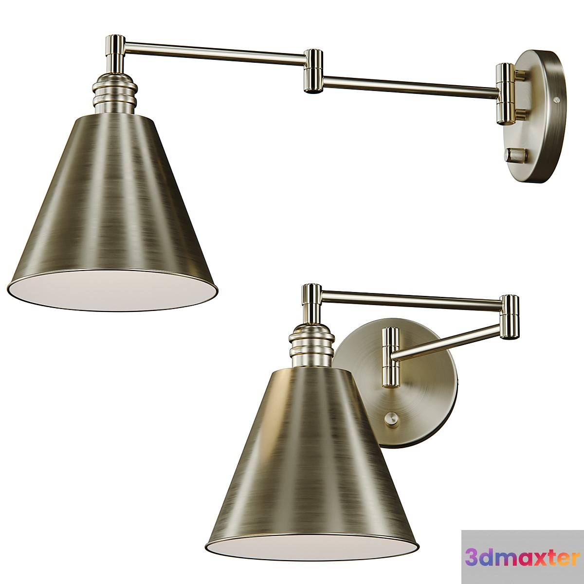 Sconce Library - Horizontal swing arm by Maxim Lighting 3D Max