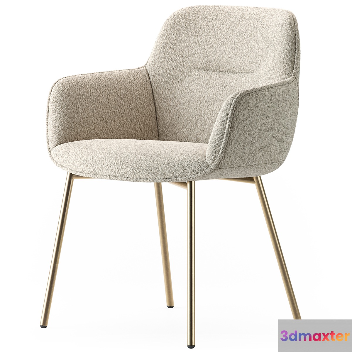 Calligaris Cocoon metal legs armchair - No.2