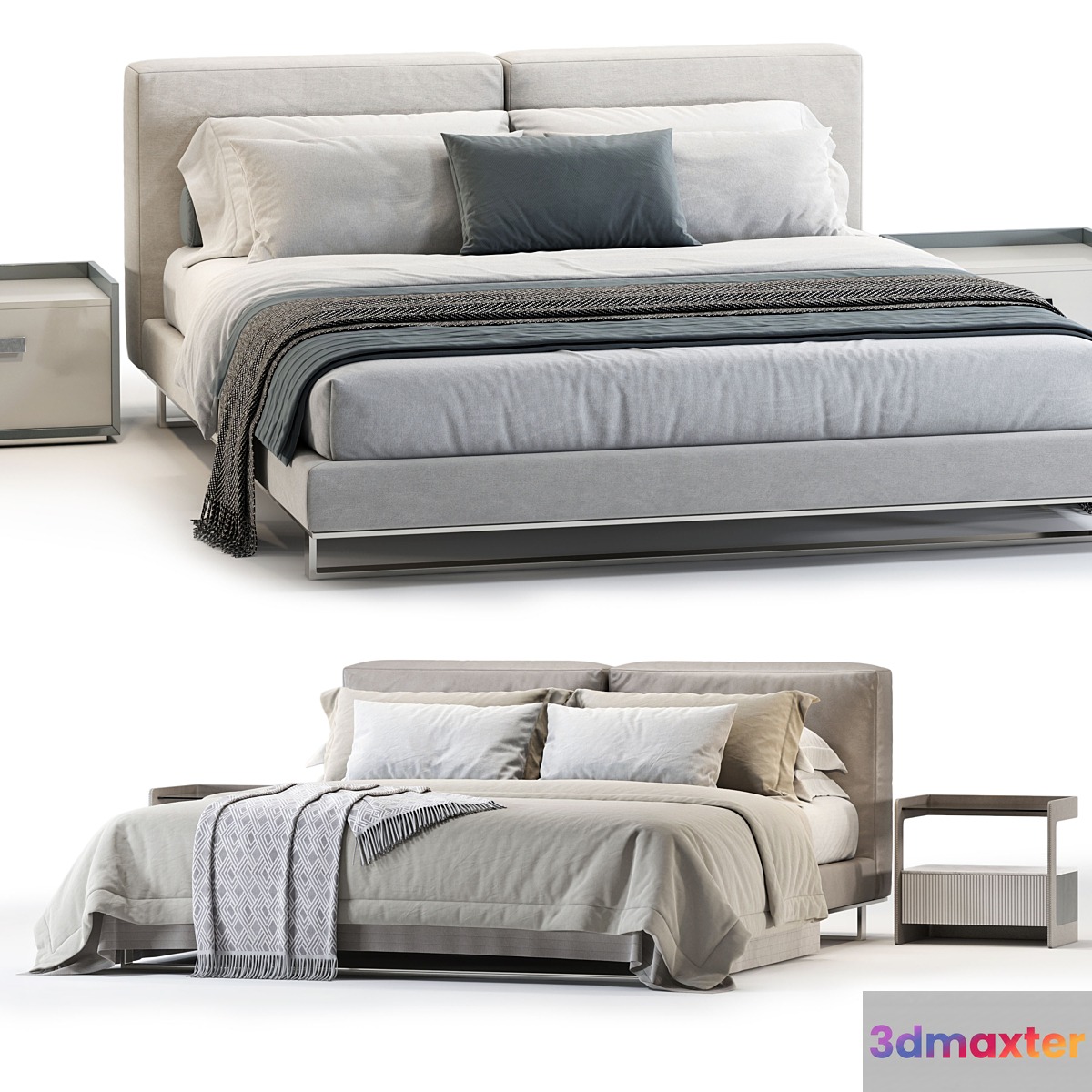 Alivar Echo Bed NO.2 3D Max