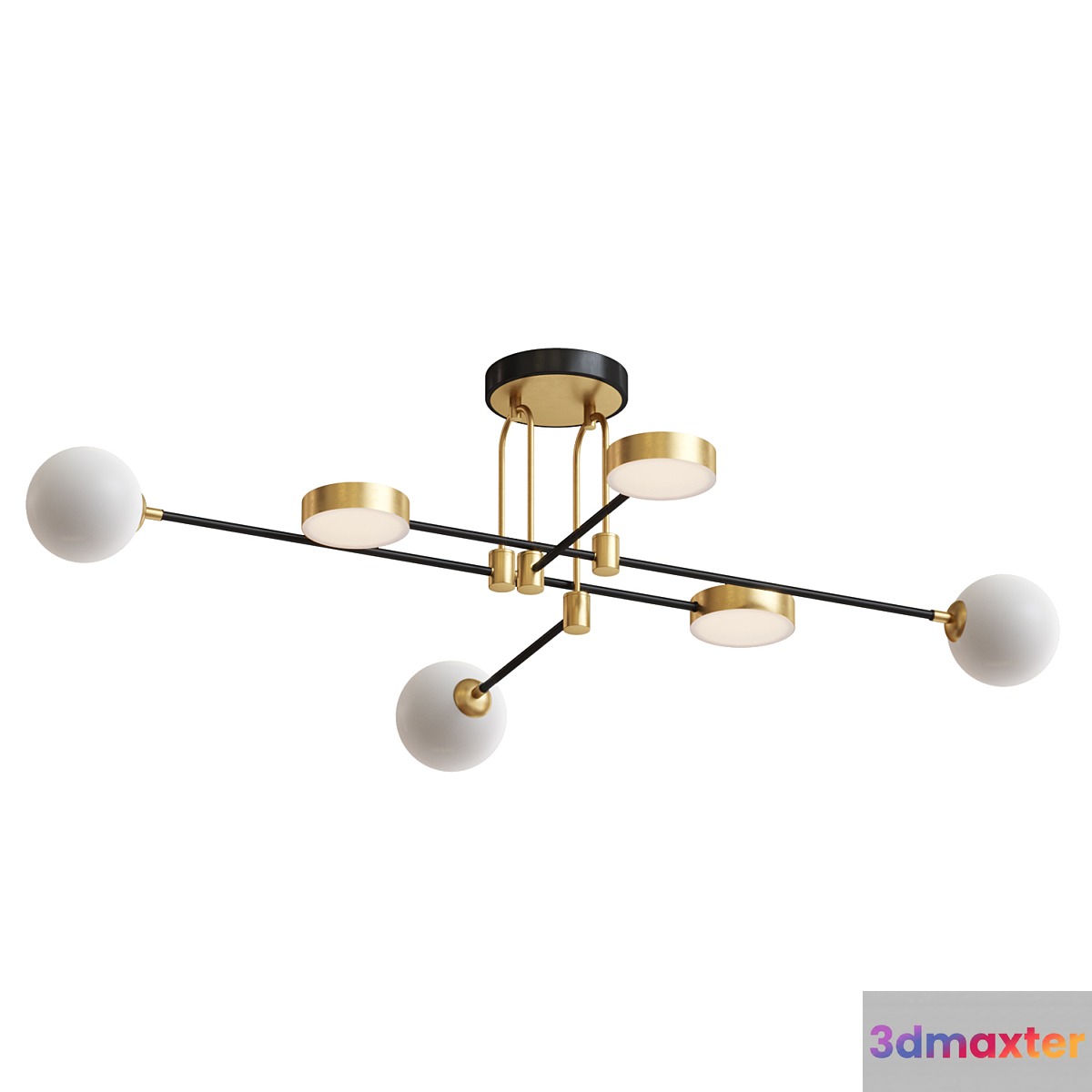 Ceiling chandelier F-Promo Complesso 3095-6P 3D Max