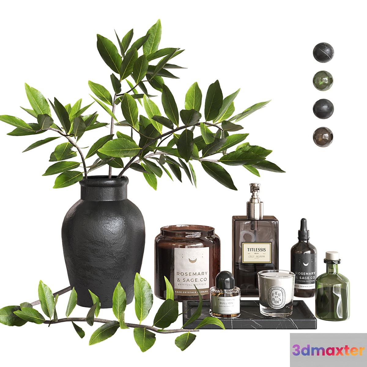 Bathroom decor set 001