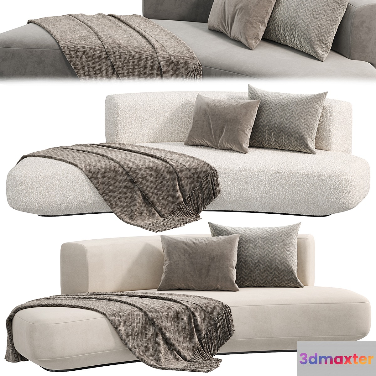 AUDREY Sofa by Gallotti&Radice 3D Max