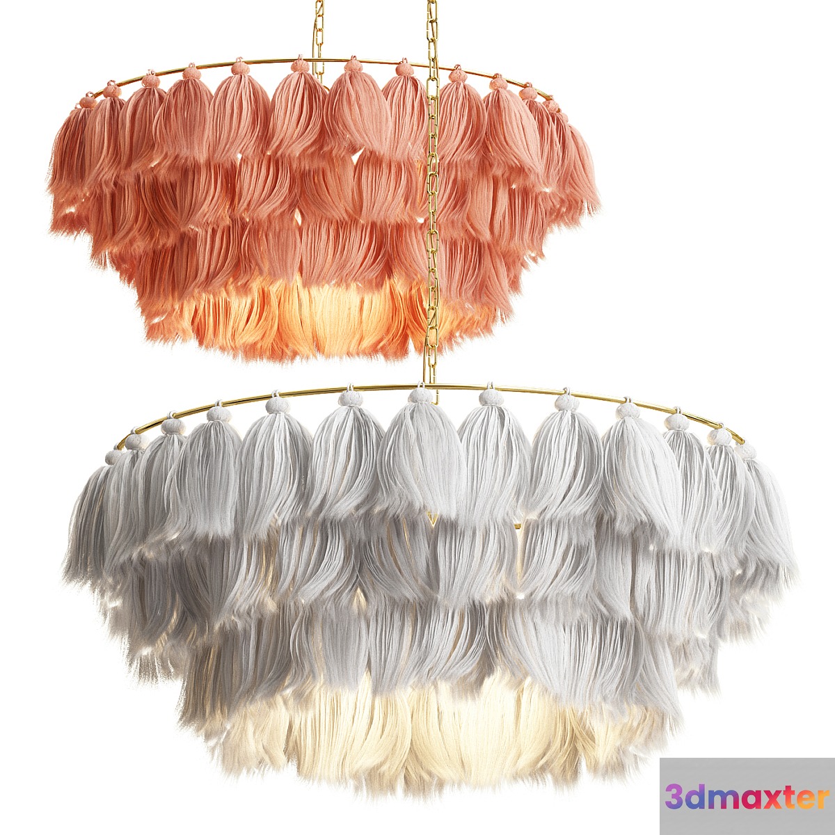 Tassel Pendant Lamp 3D Max