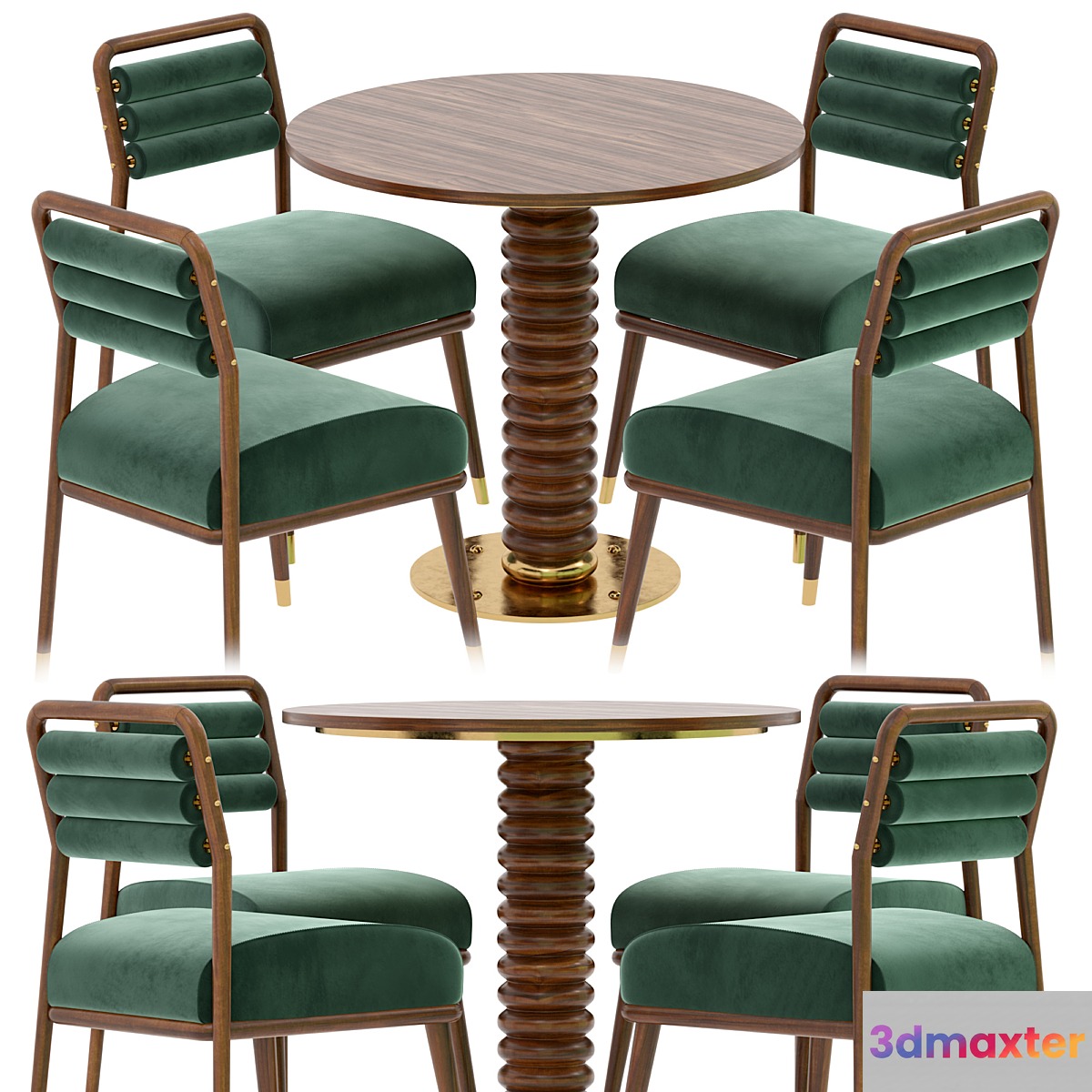 Dining table and chair by MEZZO