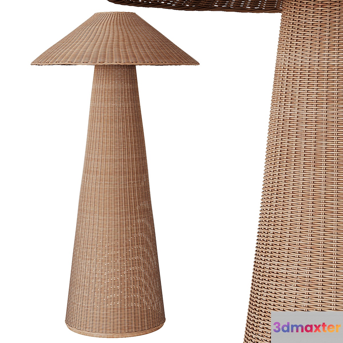 Dou floor lamp by Fermliving 3D Max