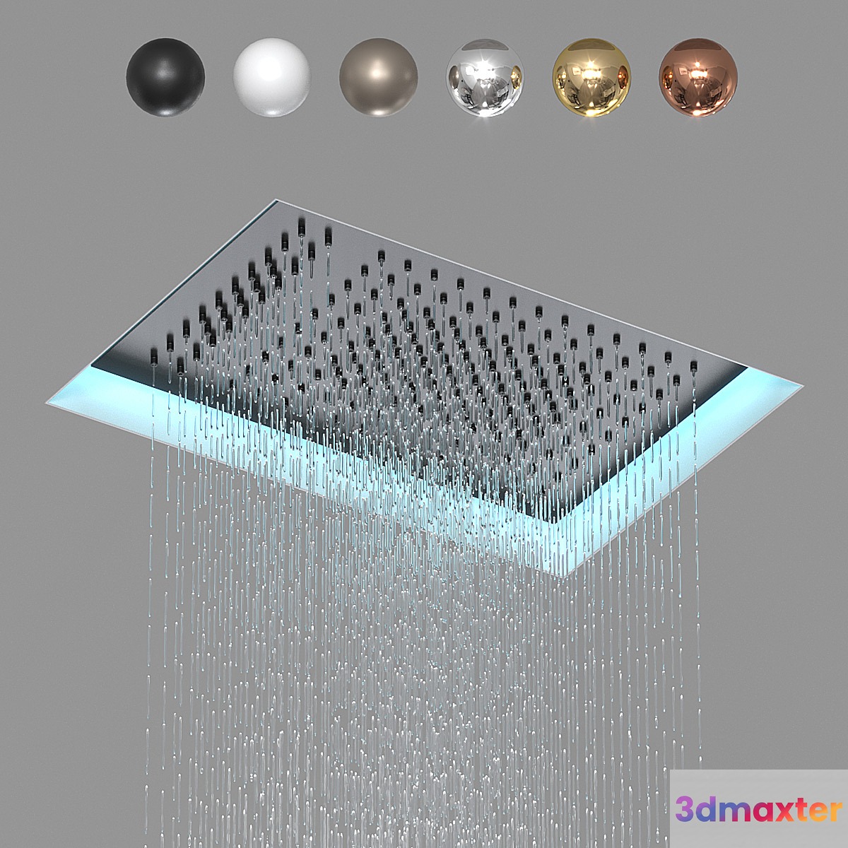 Overhead shower Fantini Rubinetti 3D Max