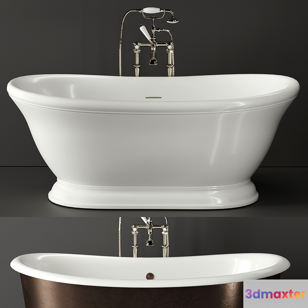 Devon bath set 3D Max