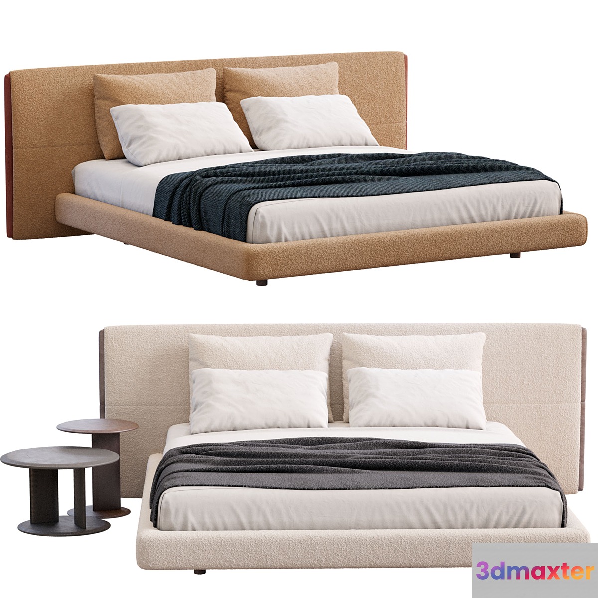 Yume Bed By Poliform 3D Max