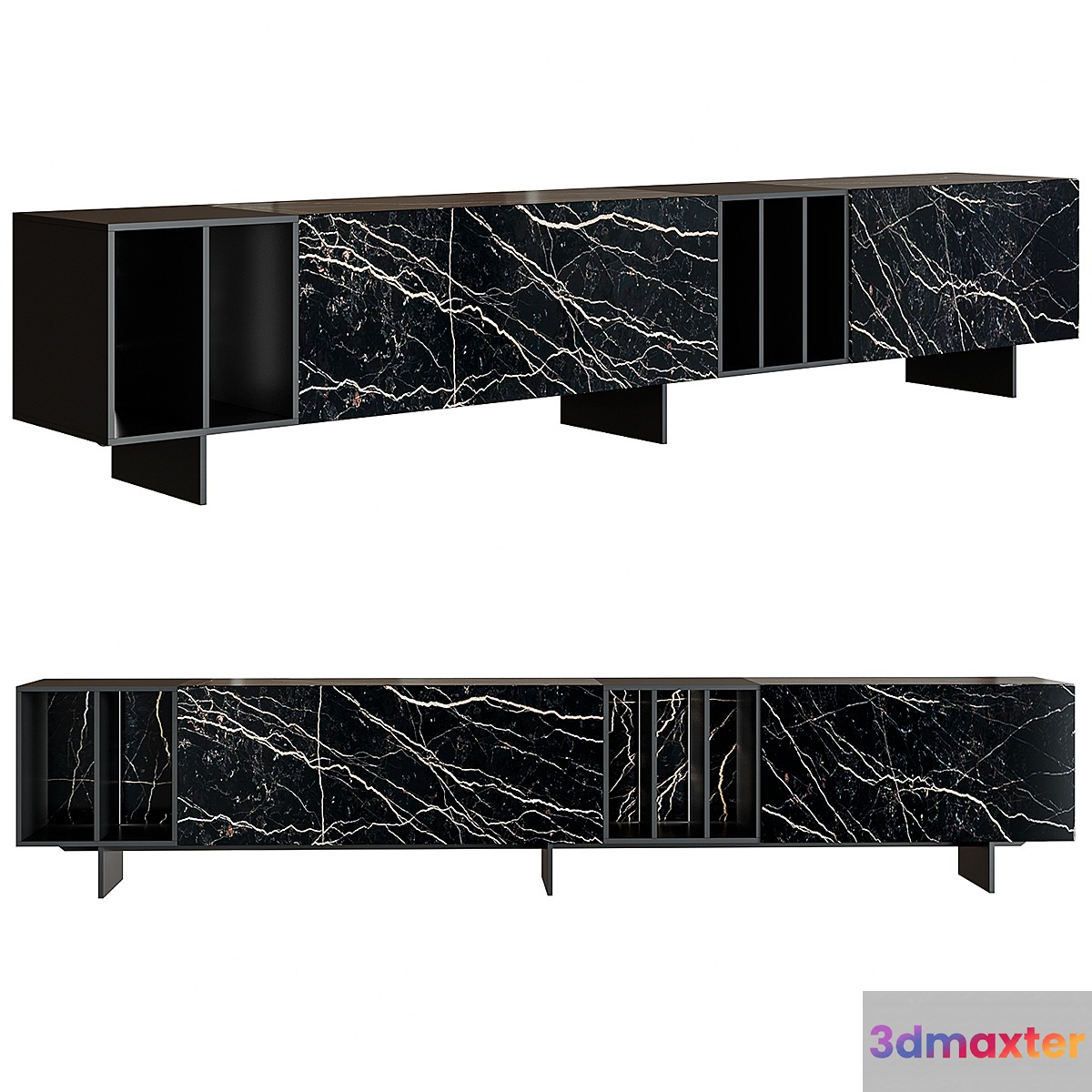 TV stand WALLOVER 3D Max
