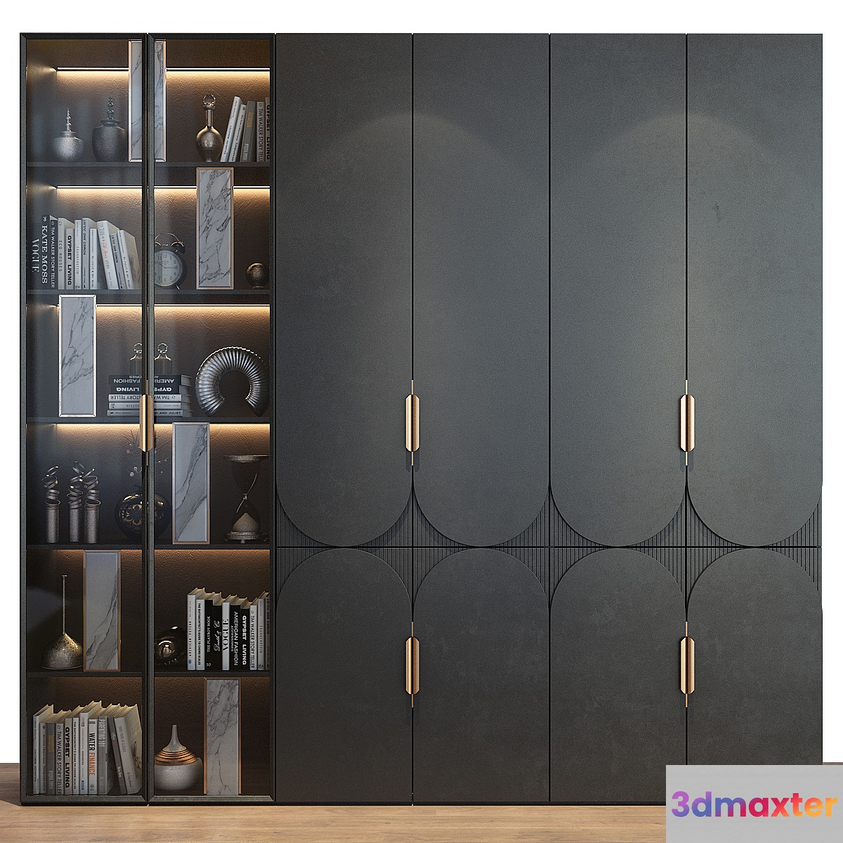Furniture composition 569 3D Max