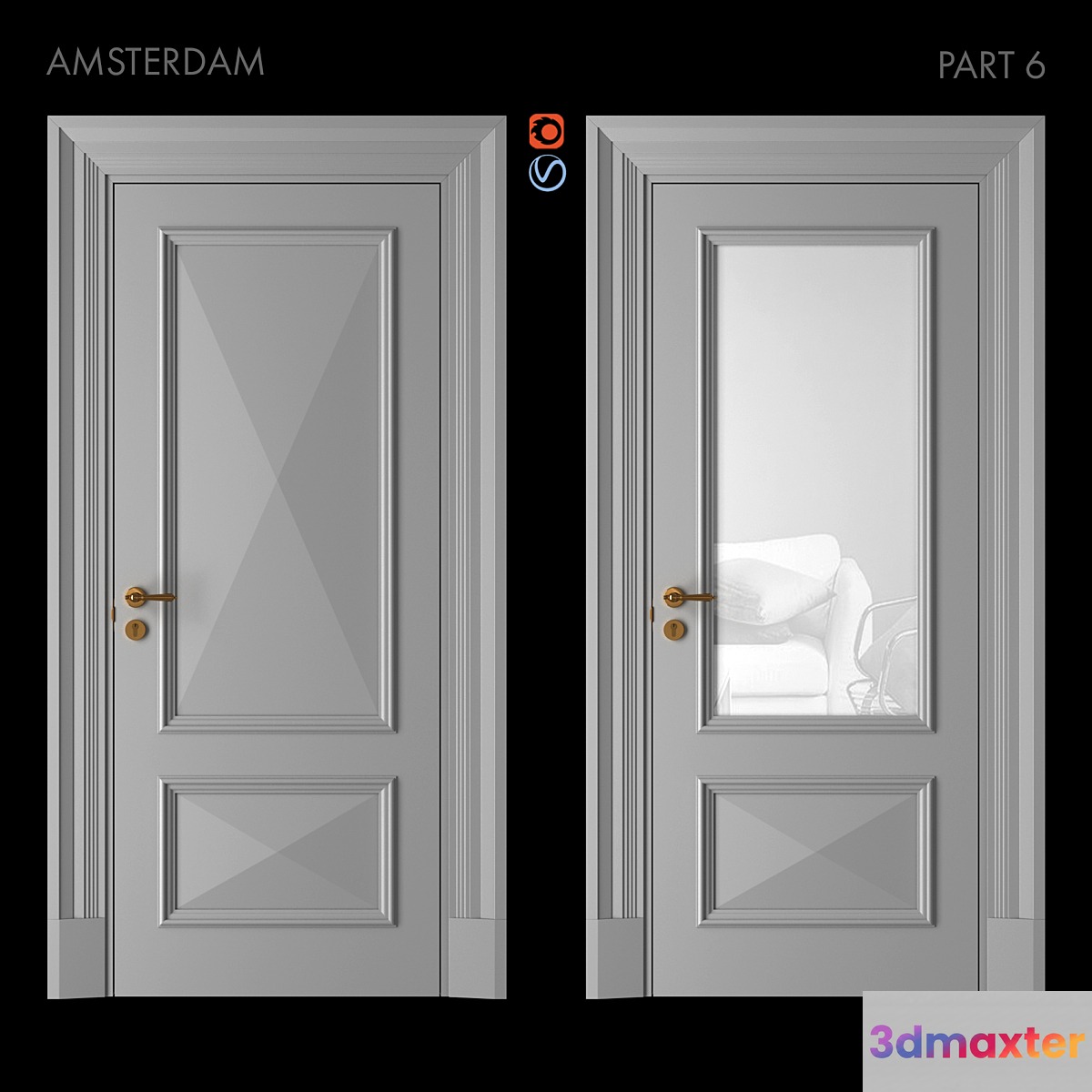 Doors Academy AMSTERDAM part 6 - No.2 3D Max