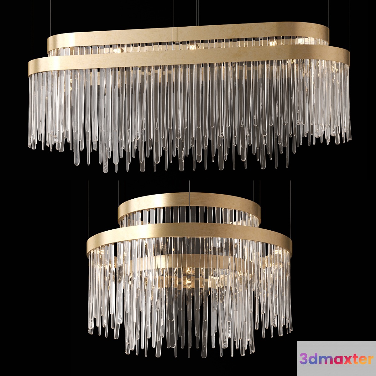 Babel Chandeliers by Luxxu