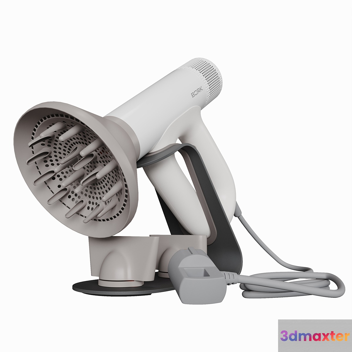 Hair dryer with stand BORK D711 3D Max