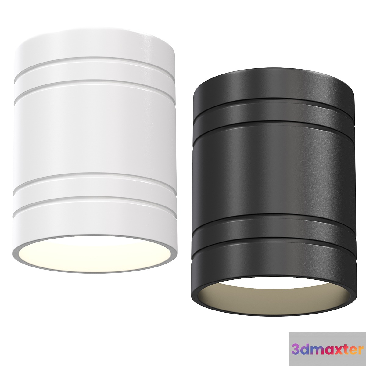 COB LED Ceiling Lights 3D Max