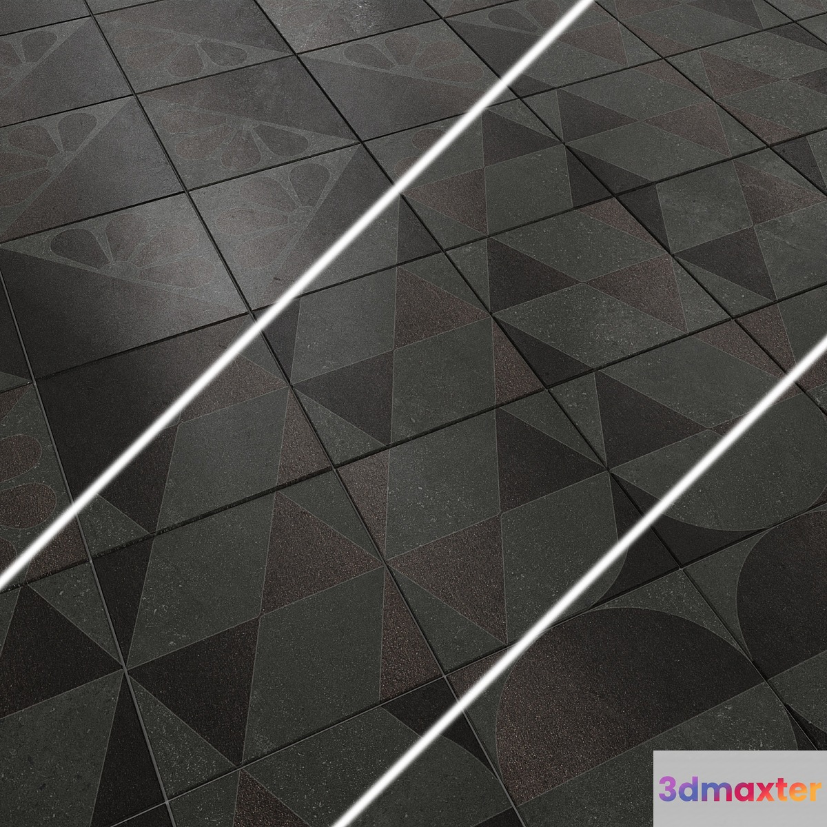 Ceramic Tile Kerama Marazzi MATRIX 20x20 3D Max