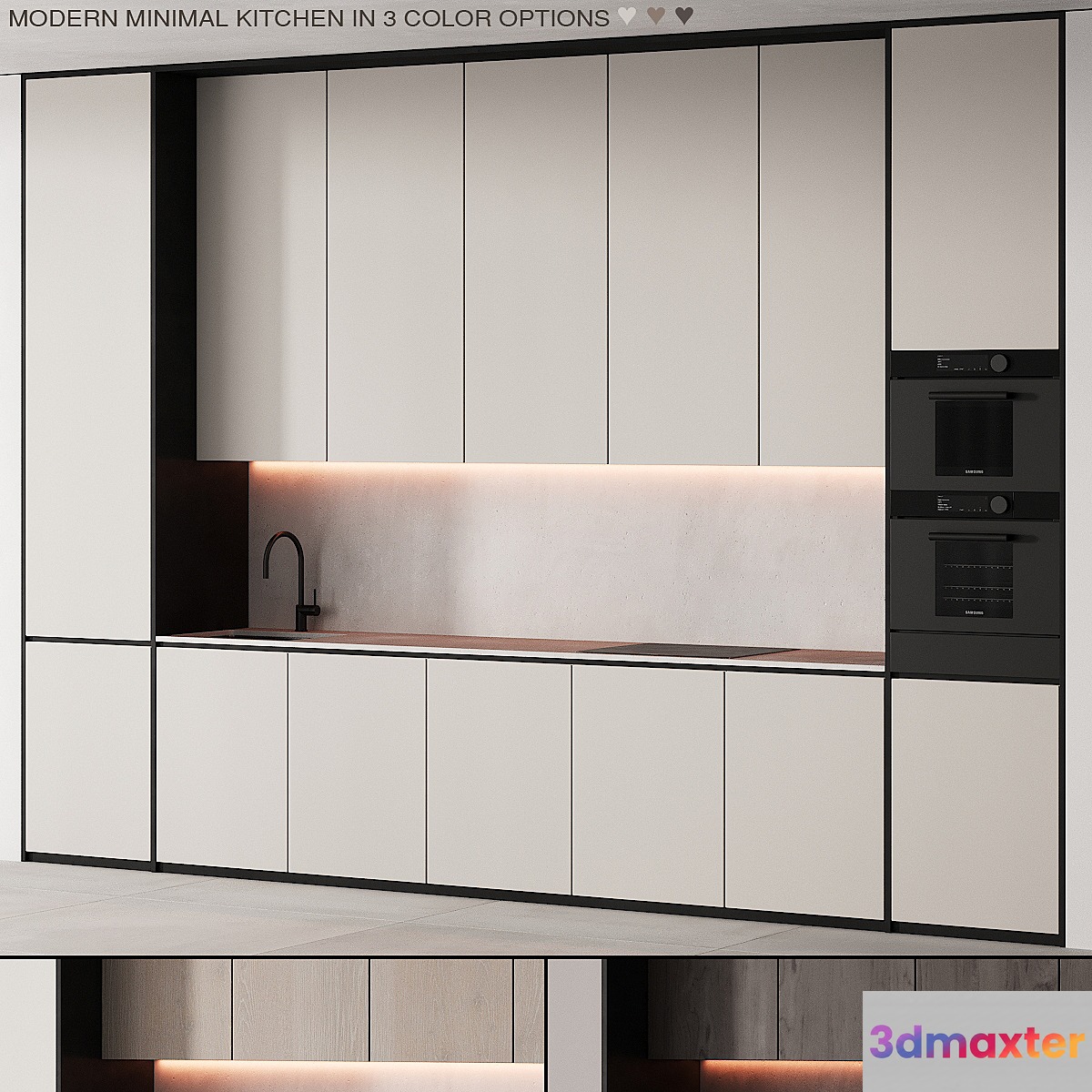 233 modern kitchen 11 minimal modern 3 options 00 - No.2