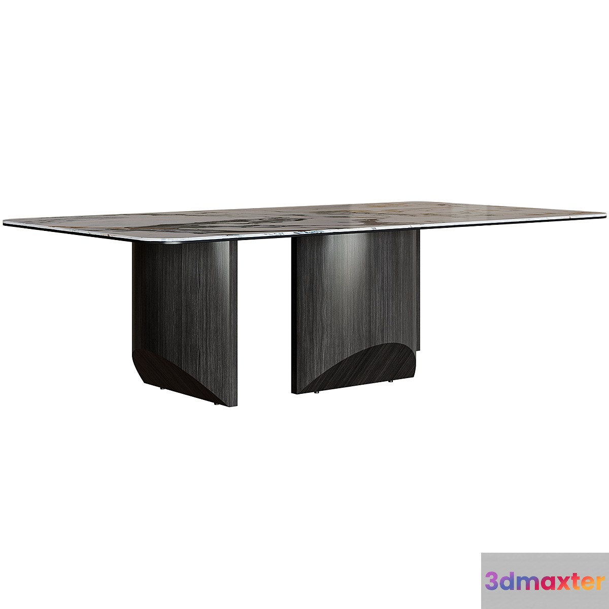 Coffee table Brescia Slate Table 3D Max
