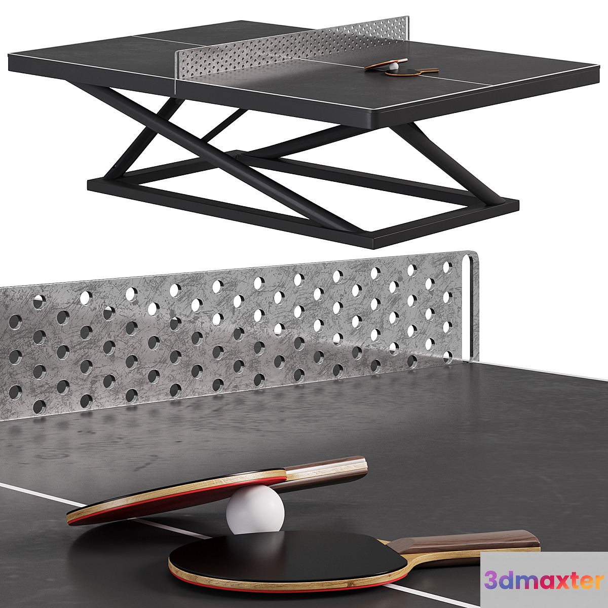 Tennis table City Power Outdoor by Kenguru Pro 3D Max