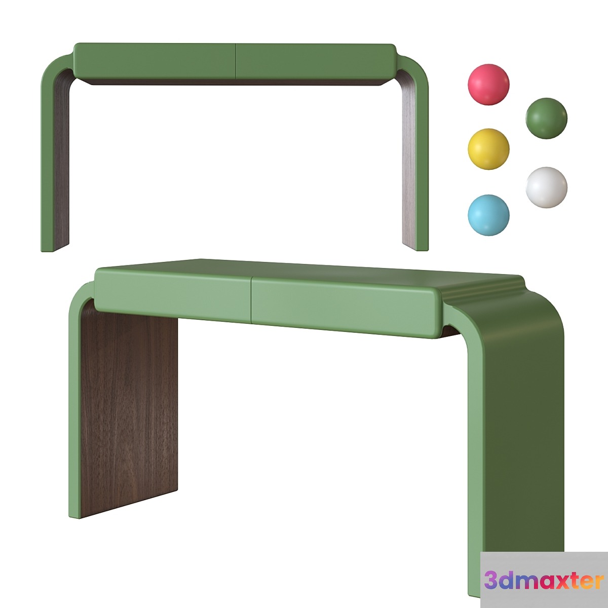 ODINGENIY WORK DESK - SKY 3D Max